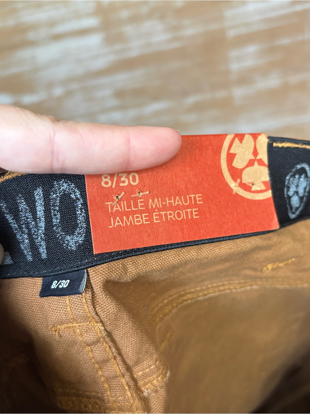 Dovetail Workwear Nwt Maven X Work Pants Saddle Brown Canvas Womens 8x30 — image 8 of 8